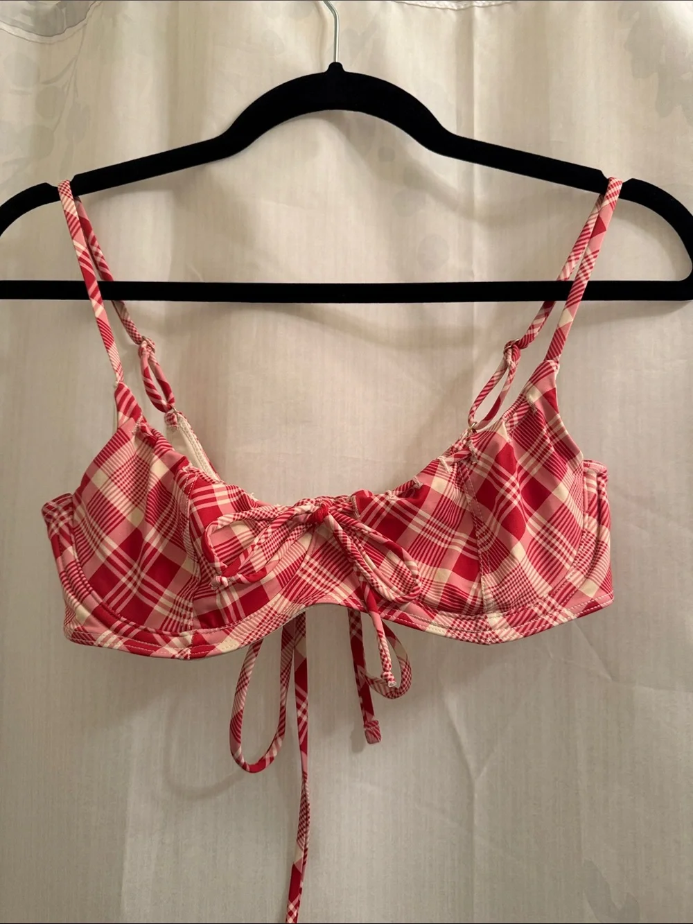 NWOT Frankies Bikinis x Bell Hadid Cola Top sz M